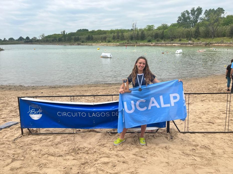 Alumna de la UCALP en la competencia “Lagos de Buenos Aires”