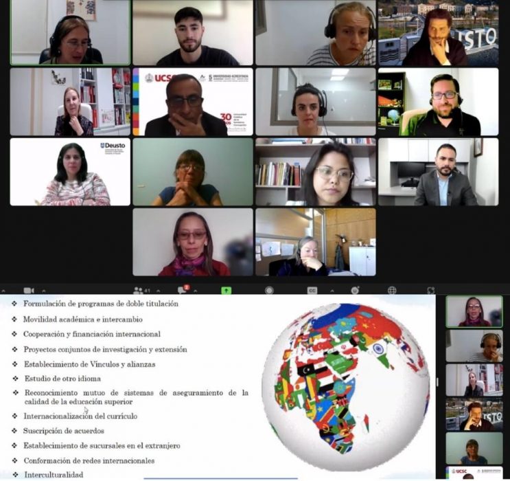 La URI participó en la “Internacionalización de la extensión universitaria y buenas prácticas”
