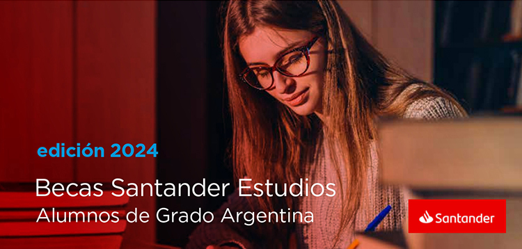 Becas Santander Estudios Alumnos de Grado 2024