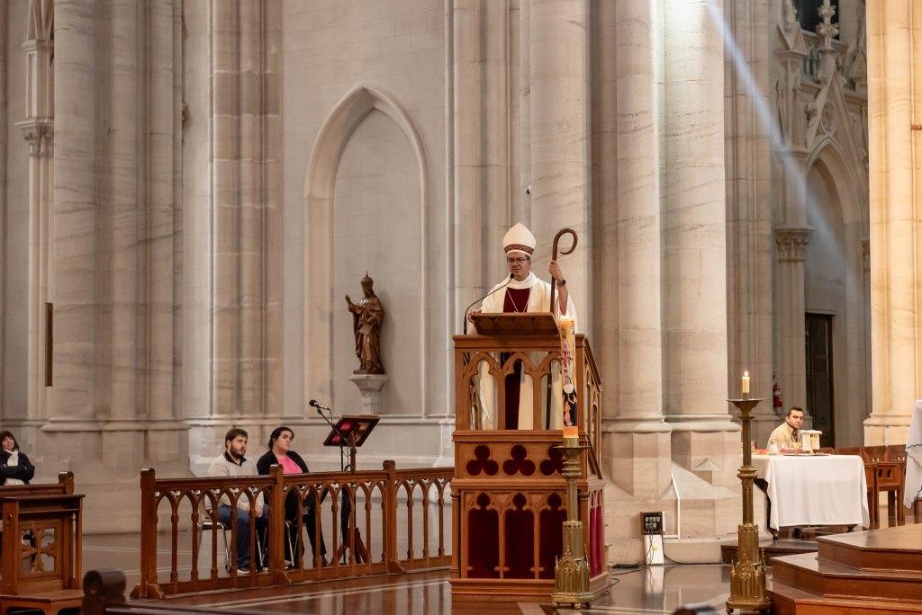 Misa en el marco de los 60 años con la participación de los colegios UCALP