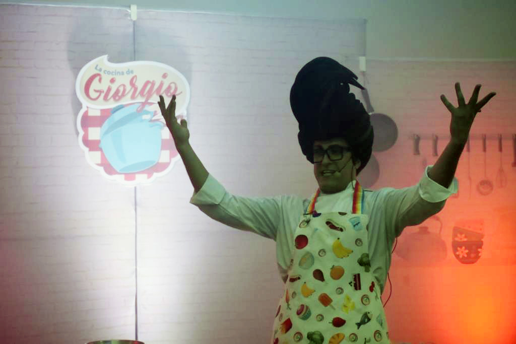 Colegio Estrada teatro y cocina para una alimentación saludable