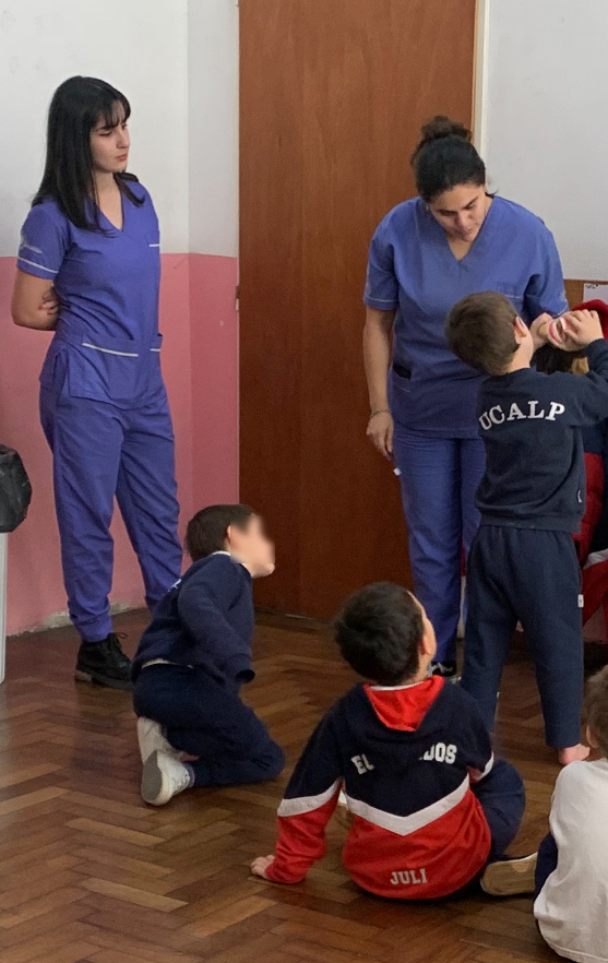 Educación para la Salud en el Jardín Estrada 