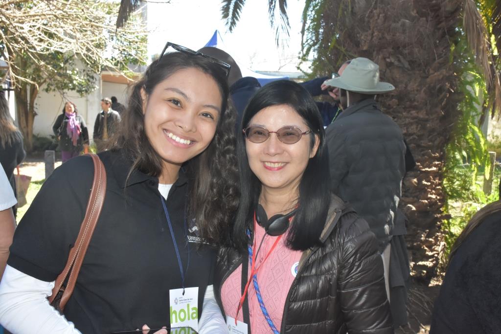 Representantes de universidades del mundo en una visita especial a la UCALP