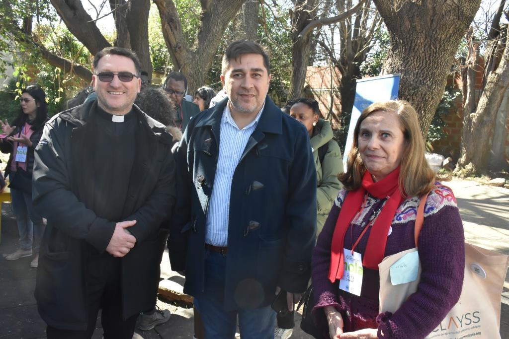 Representantes de universidades del mundo en una visita especial a la UCALP