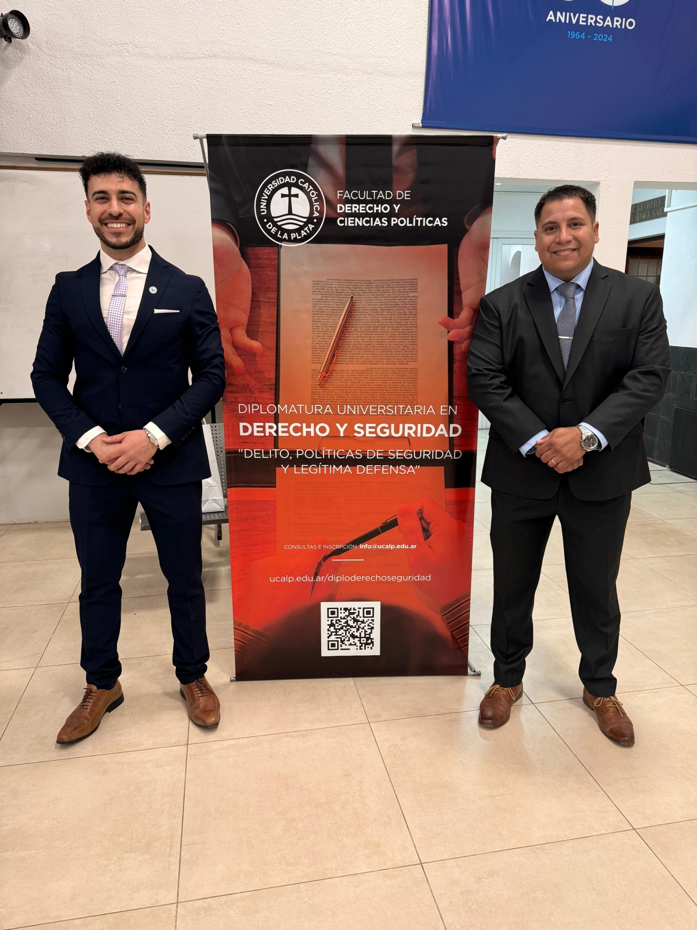 Entregan certificados de Diplomatura Internacional en Derecho y Seguridad