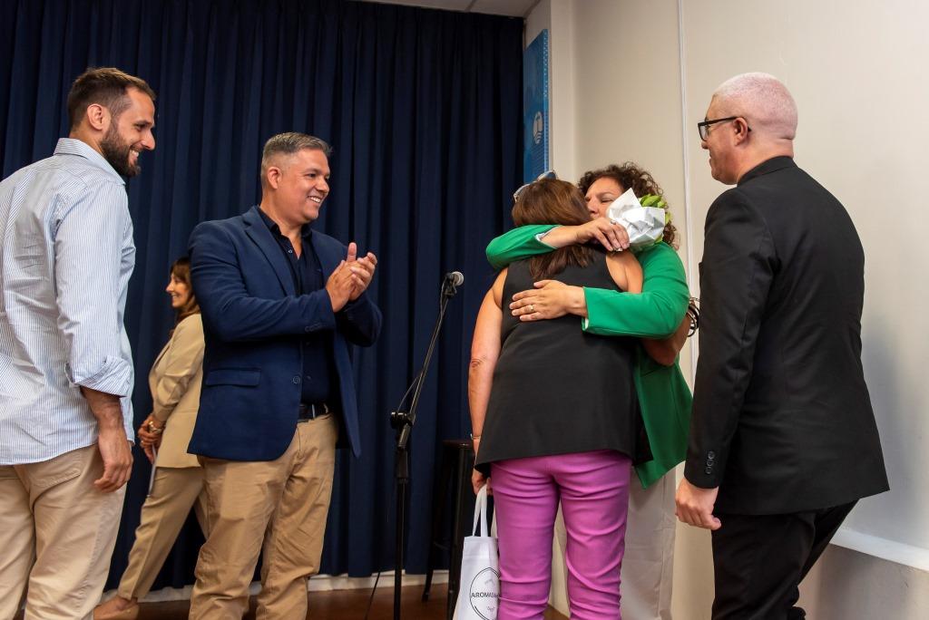 Acto de colación en Bahía Blanca 