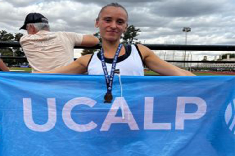 Podio en atletismo y triunfos para los deportes de la UCALP