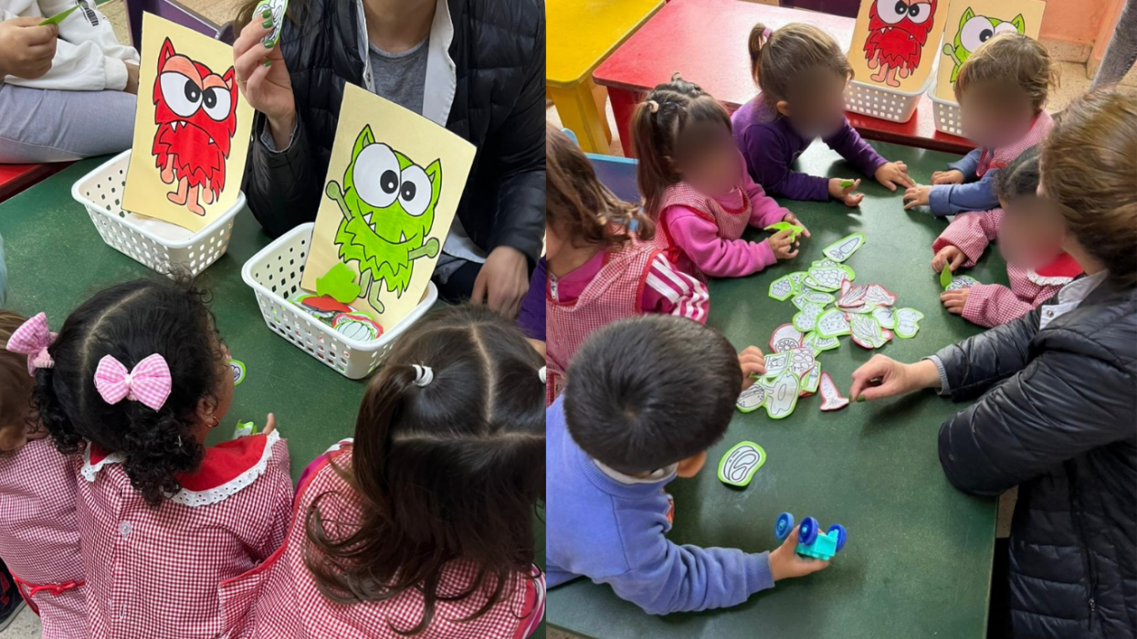 Aprendiendo a comer sano con juegos en El Palihue