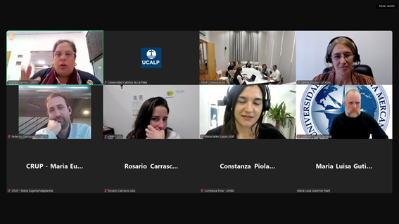 La URI participó del encuentro UVA RRII del CRUP sobre internacionalización universitaria