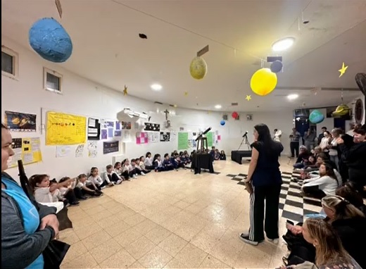 Los niños del Jardín Estrada compartieron su experiencia en el Planetario