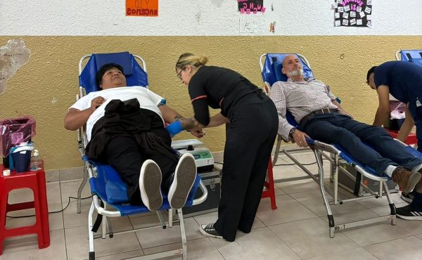 Los chicos del Mac Kay organizaron una colecta de sangre