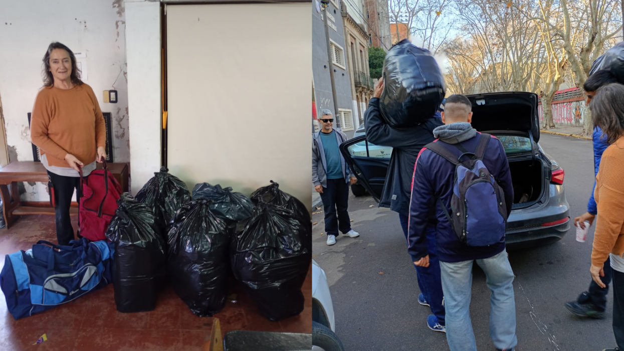 Se entregaron las donaciones de la colecta de invierno