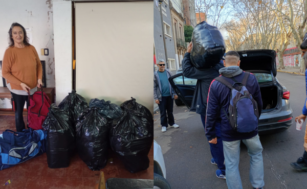 Se entregaron las donaciones de la colecta de invierno