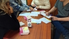 Acciones de prevención y relevamiento bucal en Villa Alba, junto a alumnos de la Facultad de Odontología 