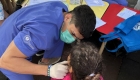 Acciones de prevención y relevamiento bucal en Villa Alba, junto a alumnos de la Facultad de Odontología 