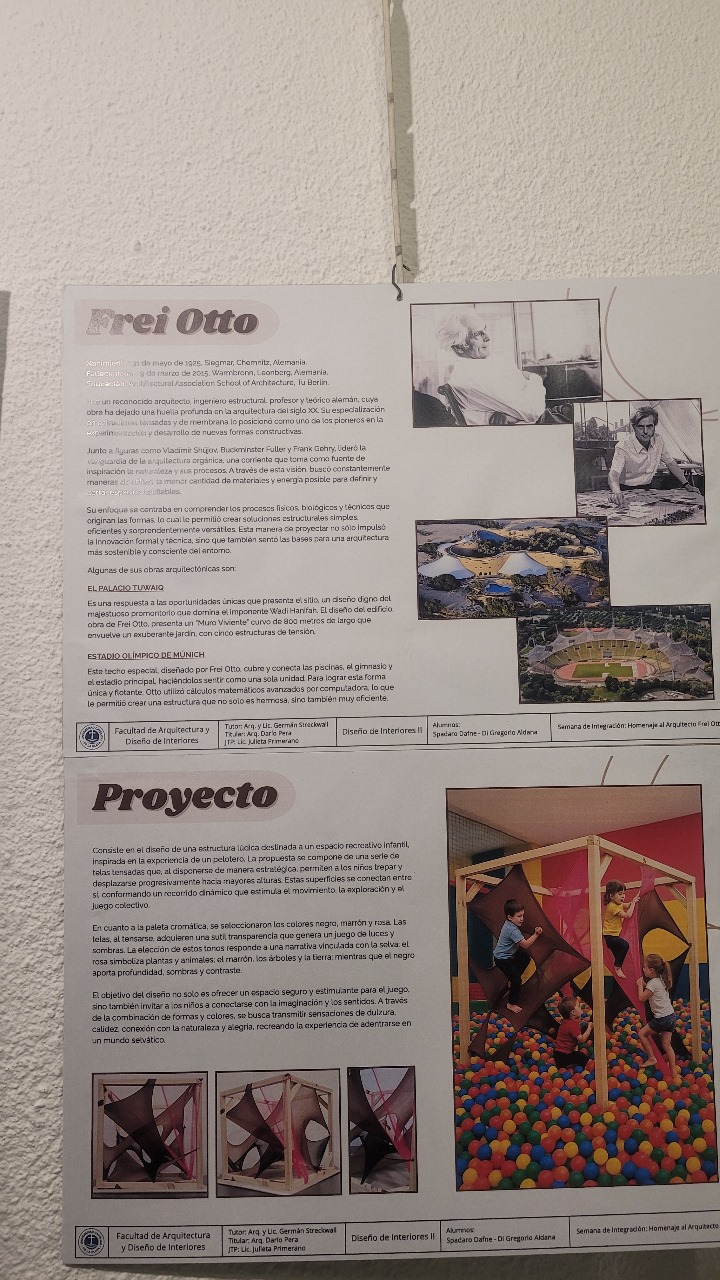 Arquitectura homenajeó a Frei Otto con una muestra en el Museo Beato Angélico 