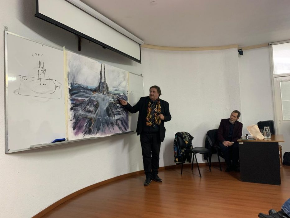La Facultad de Arquitectura y Diseño inauguró una muestra de arte en la Sede Bernal (6)