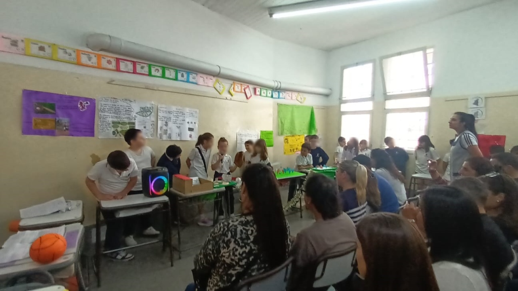 Los alumnos del Colegio Primario Estrada presentaron sus proyectos en la Feria de Ciencias 