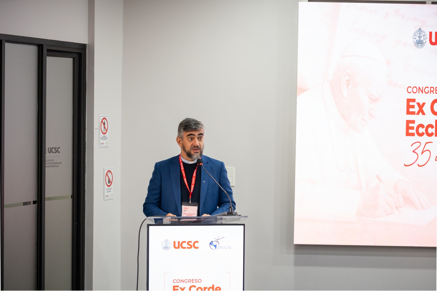 Nuestra universidad participa del Congreso Internacional “Ex Corde Ecclesiae, 35 años” en Chile