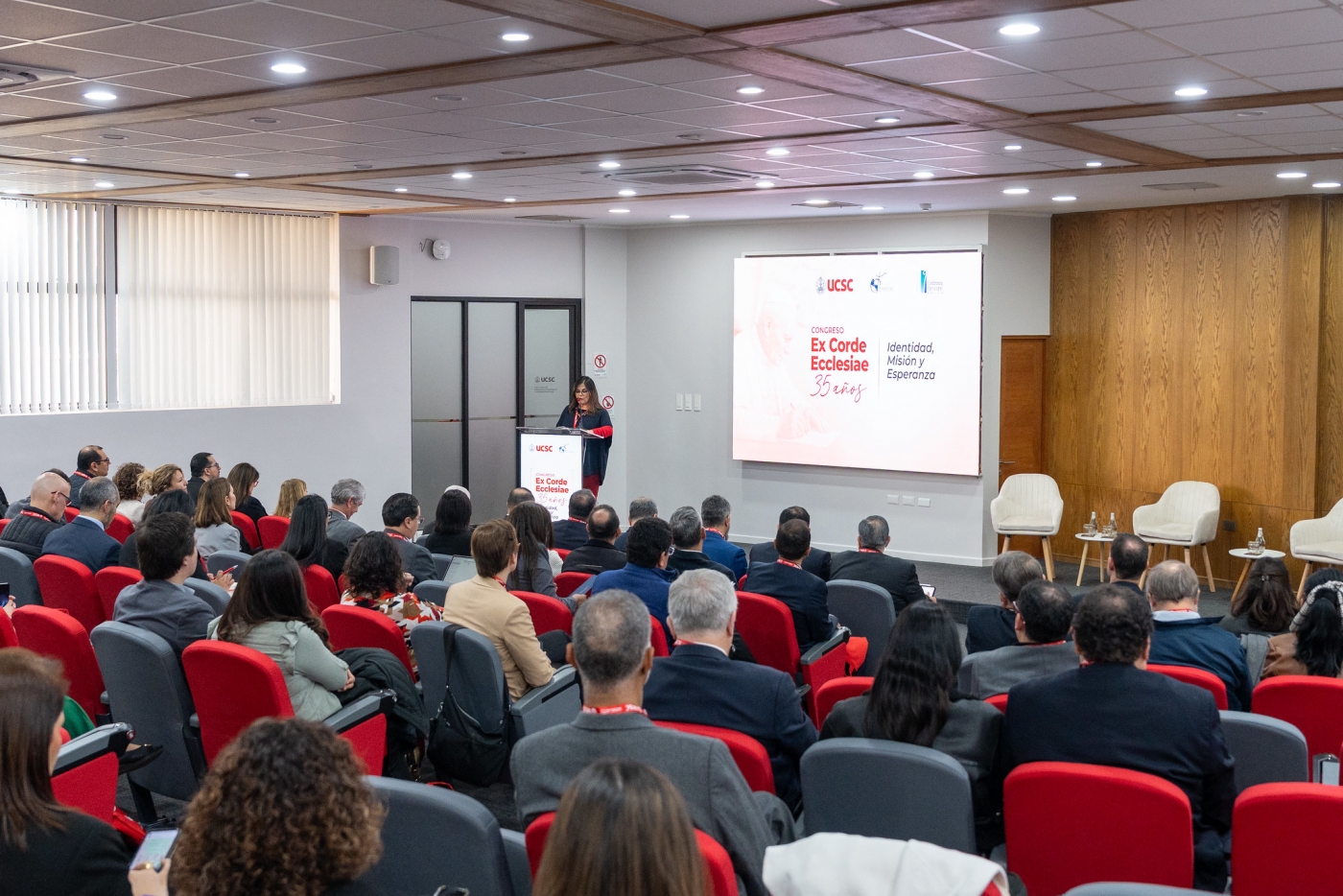 Nuestra universidad participa del Congreso Internacional “Ex Corde Ecclesiae, 35 años” en Chile