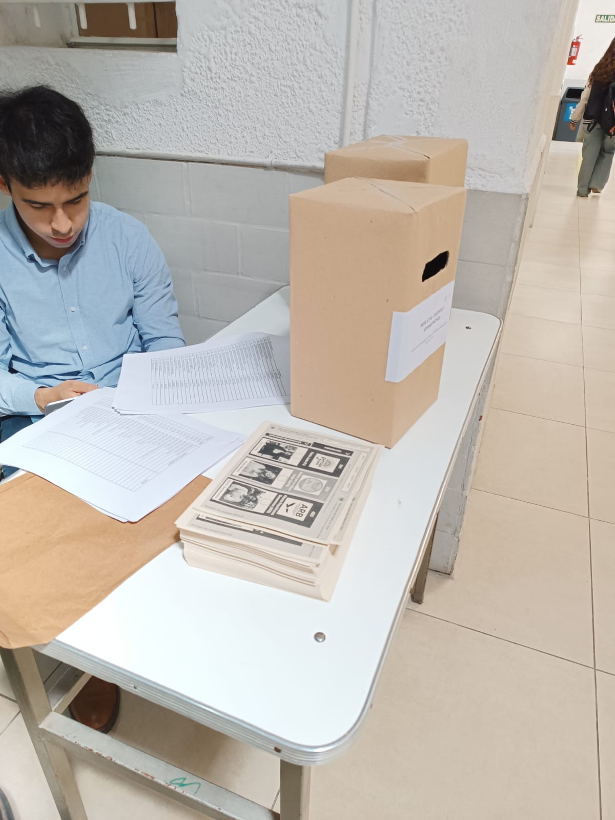 Estudiantes de Ciencia Política realizaron una simulación de campaña y proceso electoral