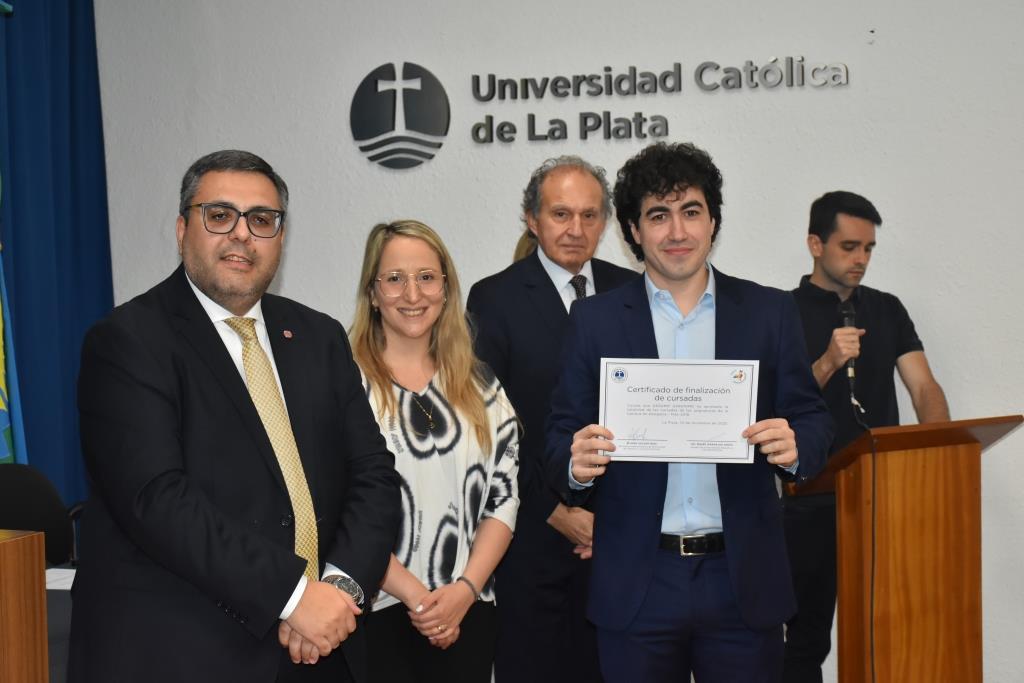 Se entregaron certificados por el cierre de las cursadas en AbogacíaSe entregaron certificados por el cierre de las cursadas en Abogacía