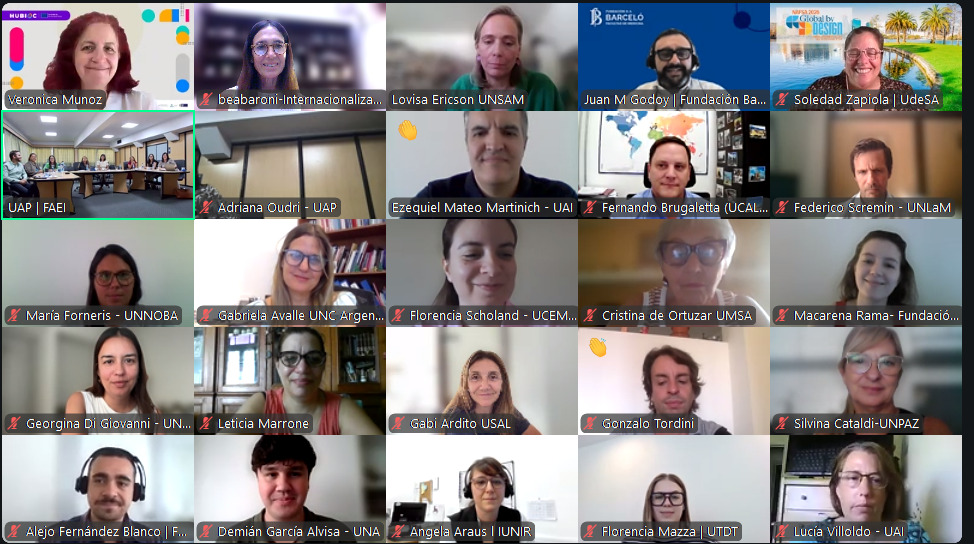La Unidad de Relaciones Internacionales participó de la primera reunión 2026 del FAEI