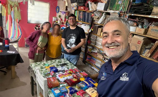 Entregaron alimentos recolectados en las recibidas solidarias