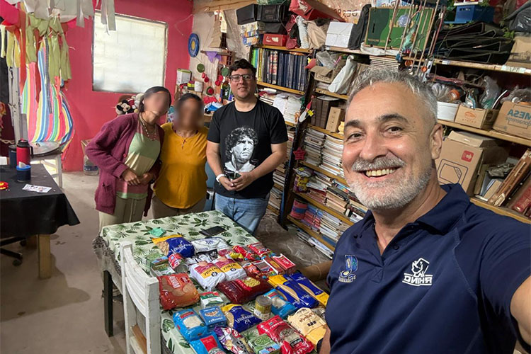 Entregaron alimentos recolectados en las recibidas solidarias