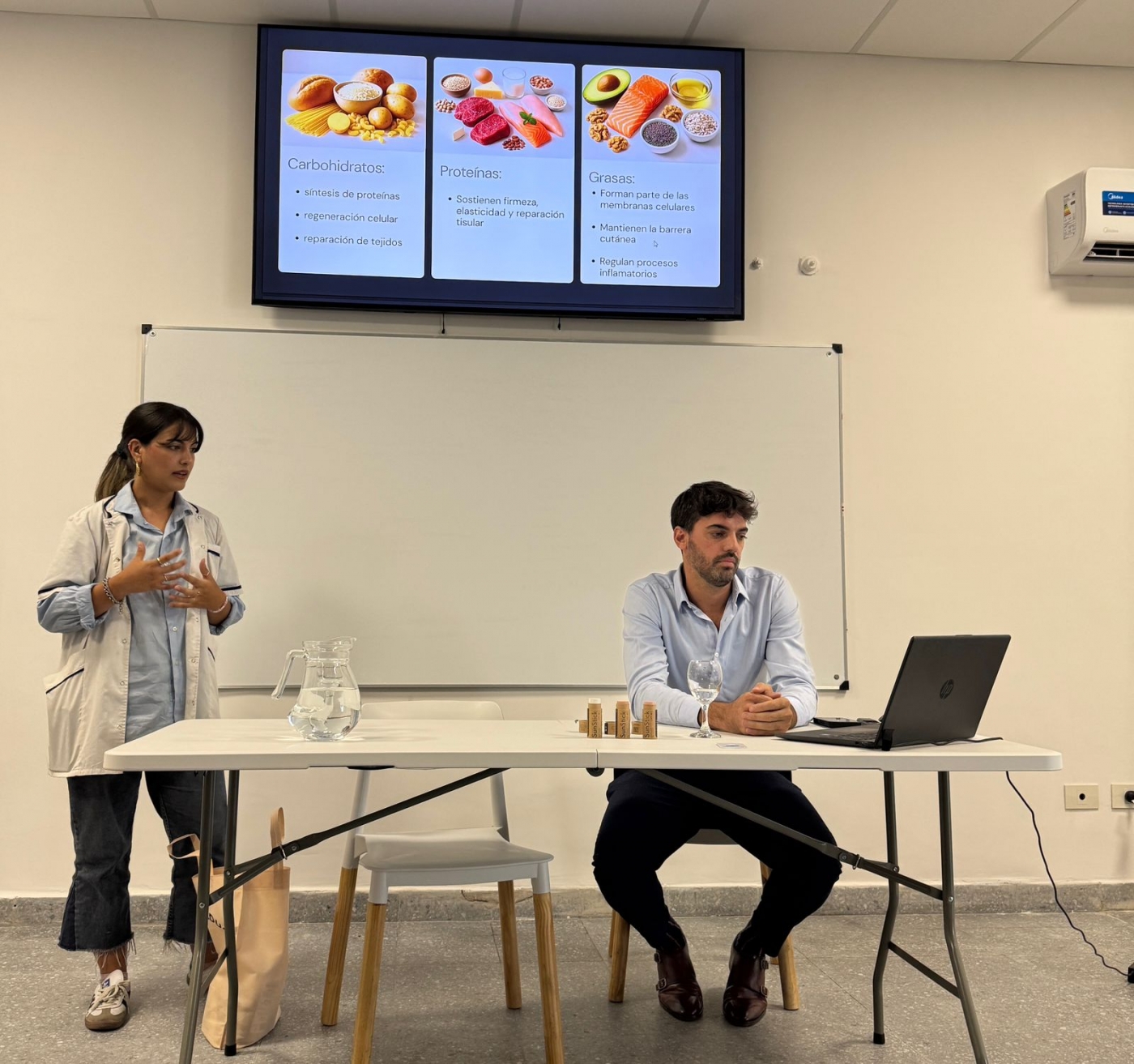 Se realizó una charla sobre nutrición y cuidado de la piel en el Espacio de Bienestar Comunitario
