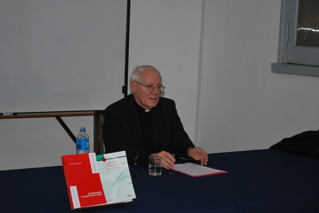 Presentación del libro Neurociencia y filosofía del hombre